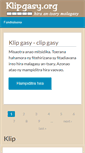 Mobile Screenshot of klipgasy.org